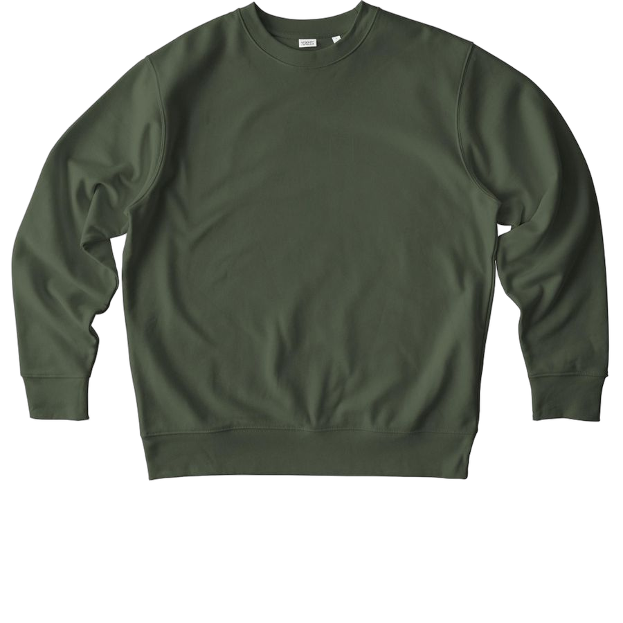 Khaki Green Stanley/Stella Unisex Changer 2.0 Crewneck Sweatshirt